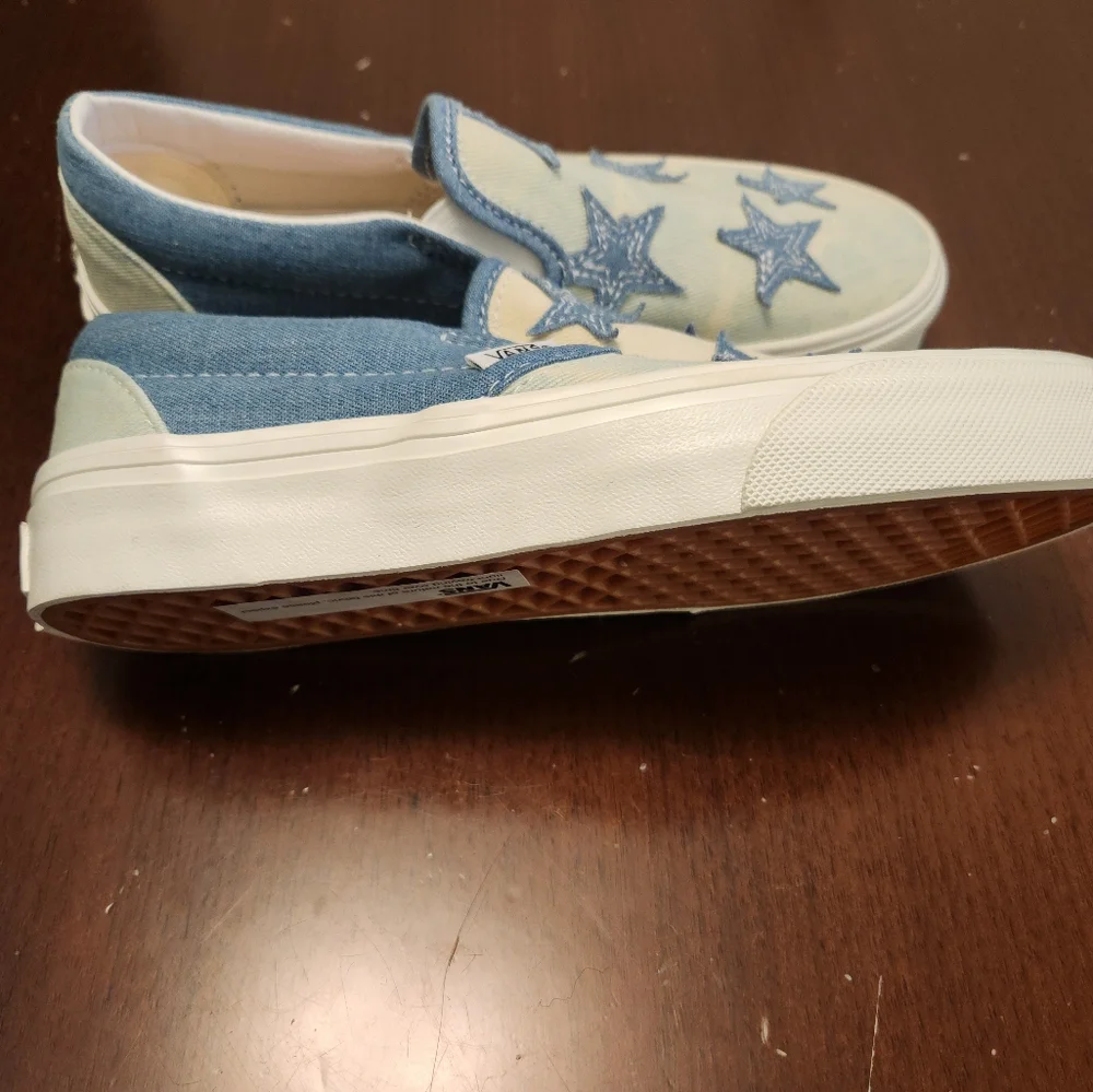 Vans Denim Starry Nighy Slip-On Shoes